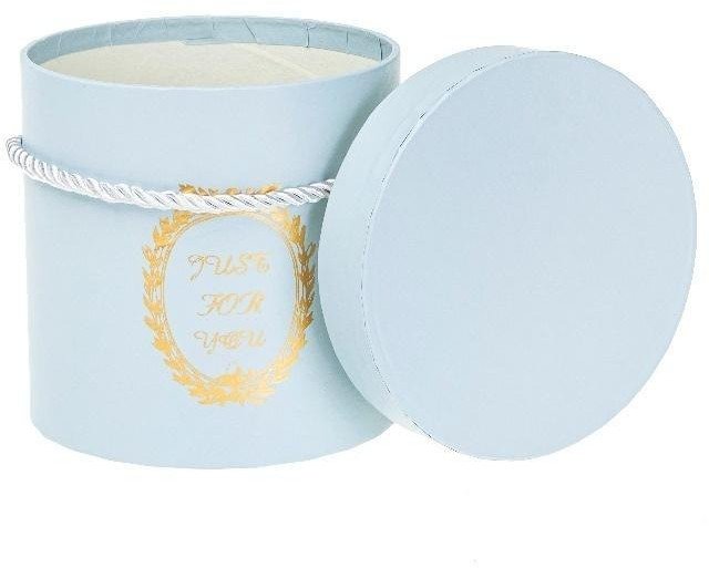 Pudełko Flower Box niebieski ROZETTE