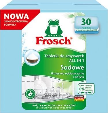 Frosch FROSCH Sodowe tabletki do zmywarek 30 szt.