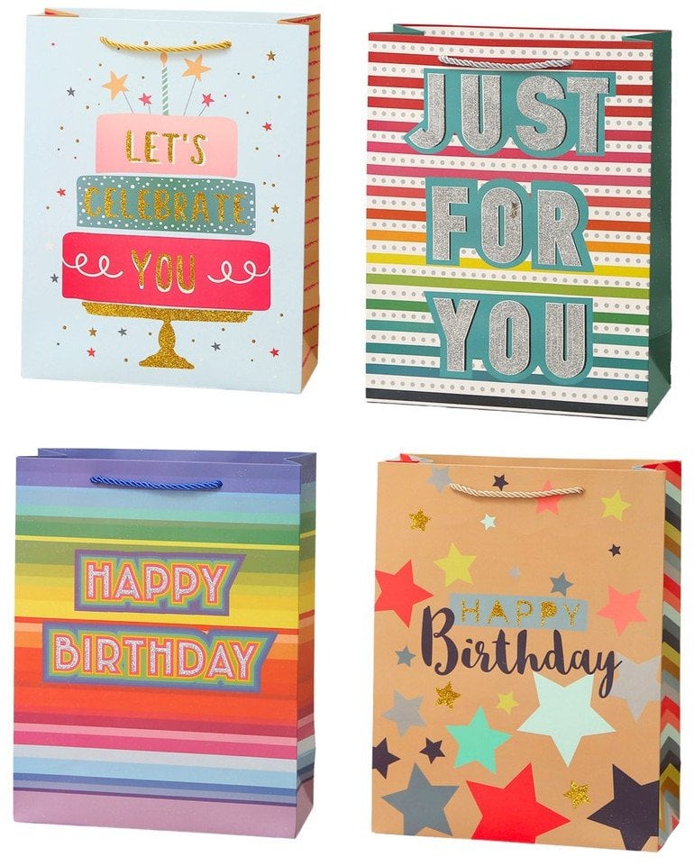 Torba Prezentowa Urodzinowa Happy Birthday 23 x 18 x 10cm