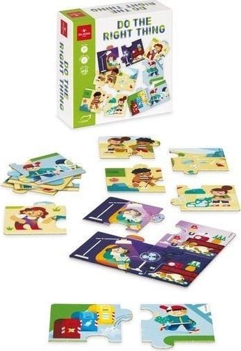 Układanka edukacyjna Bądź EKO i dbaj o środowisko