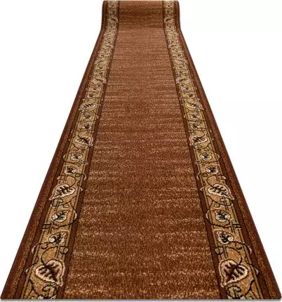 Dywany Łuszczów CHODNIK BCF FELIKS brąz 90 cm, 90x690 cm