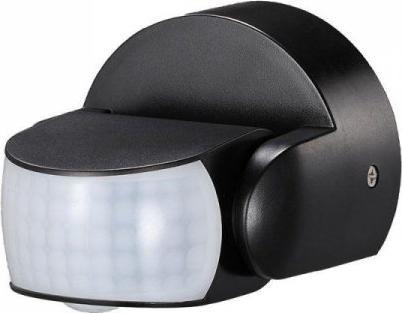 V-TAC Czujnik Ruchu V-TAC Ścienny Czarny 180st/360st IP65 VT-8093