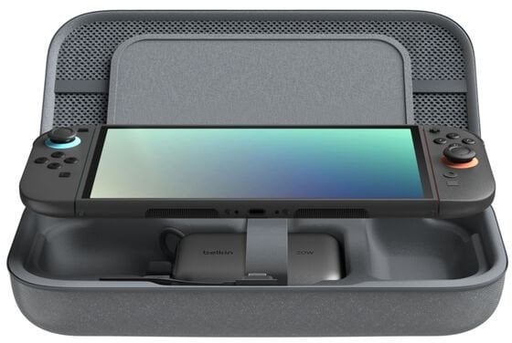 CHARGING CASE INKL. 10.000 MAH/POWERBANK FUER NINTENDO SWITCH 2