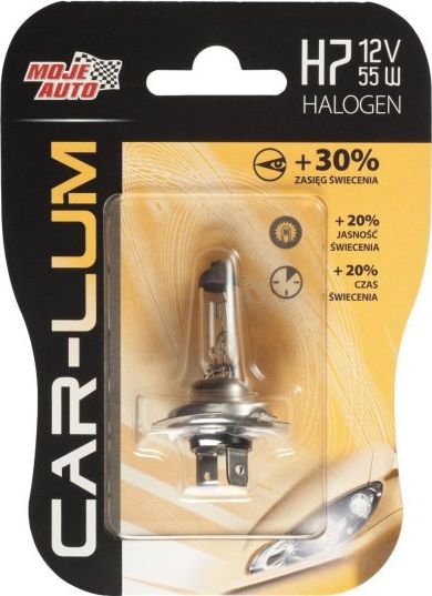 Moje Auto ŻARÓWKA HALOGENOWA 12V 55W H7