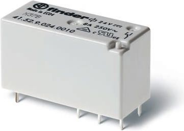 Finder Przekaźnik 2P 8A 24V DC (41.52.9.024.0010)