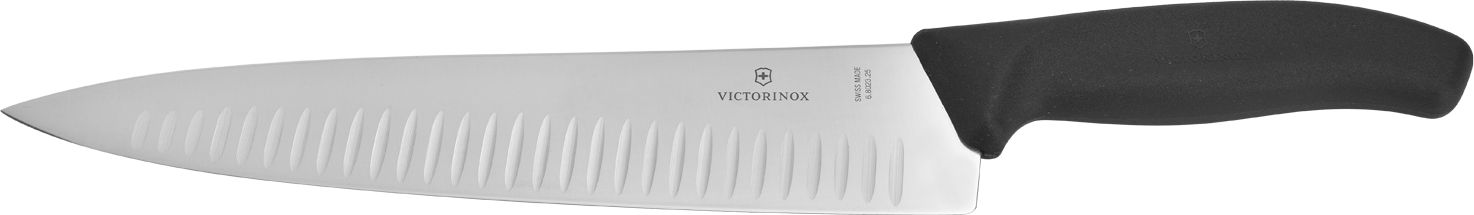 Victorinox Nóż kuchenny ryflowane ostrze Victorinox czarny