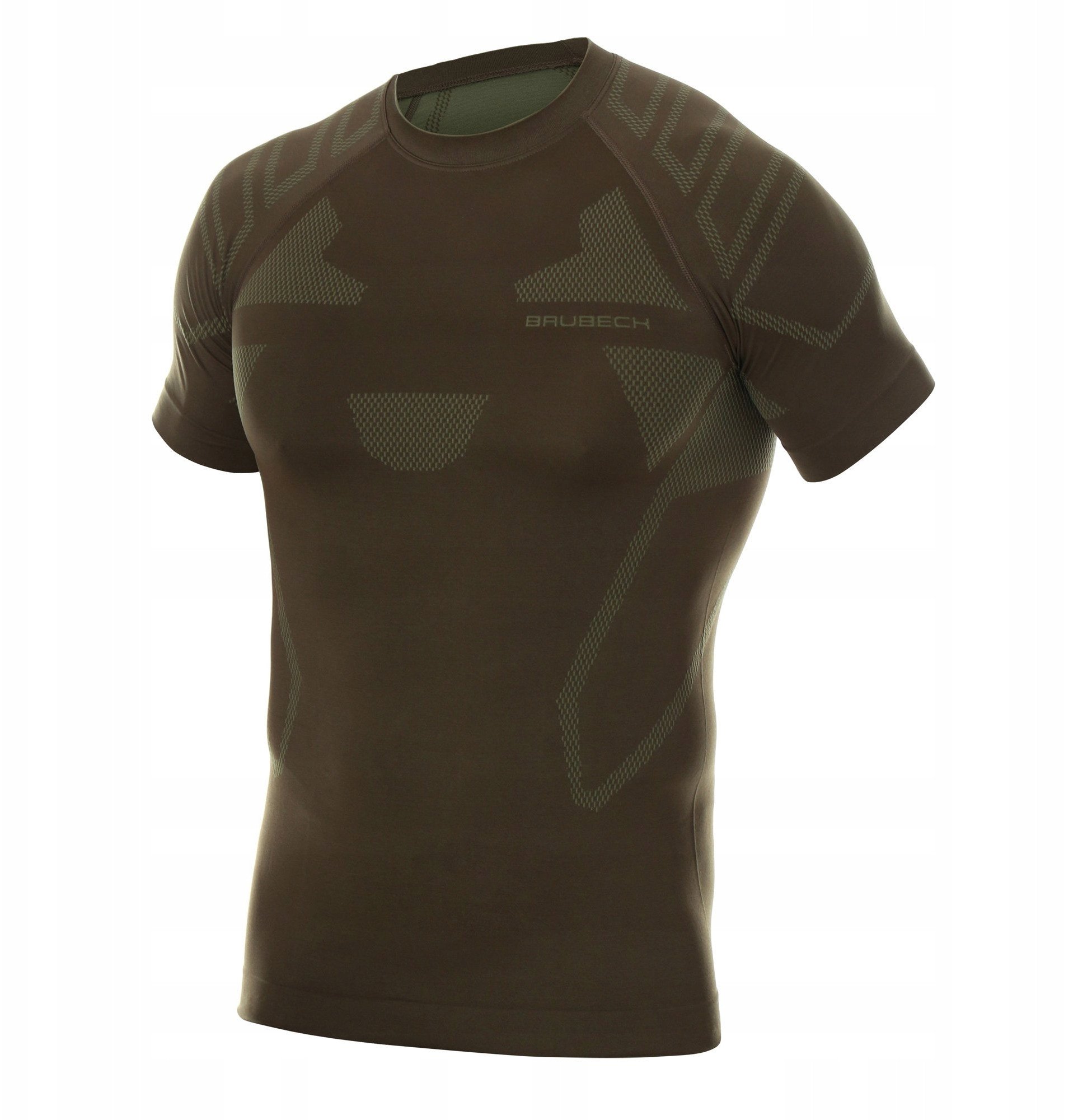 Brubeck SS13000 Koszulka męska RANGER PROTECT khaki XXXL