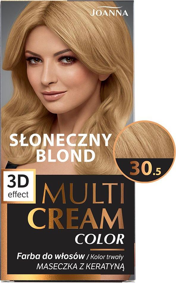 Joanna Multi Cream Color Farba nr 30.5 Słoneczny Blond