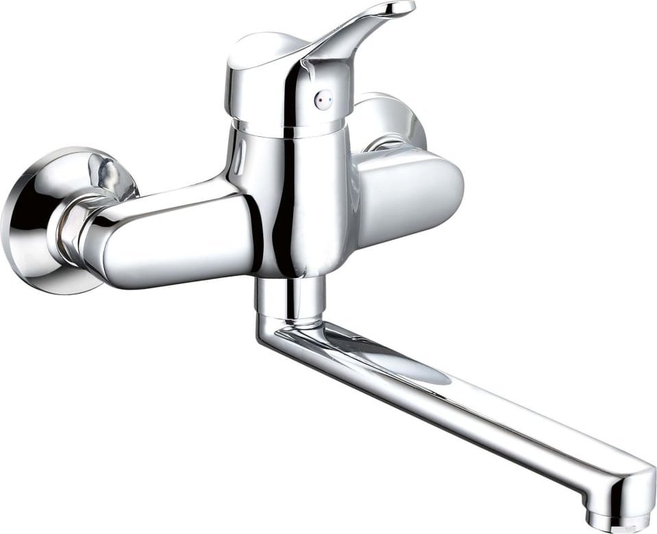 Bateria kuchenna SCHTTE SCHTTE Bateria ścienna ATTICA z mieszaczem, chromowa