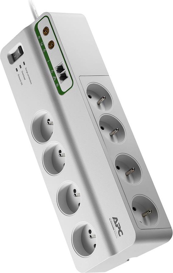 Listwa zasilająca APC Performance przeciwprzepięciowa 8 gniazd 2.7 m biała (PMF83VT-FR)