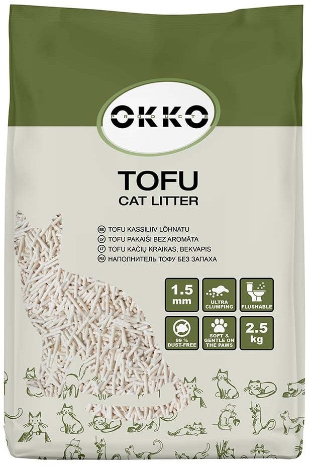 CAT LITTER TOFU ODORLESS 2.5KG