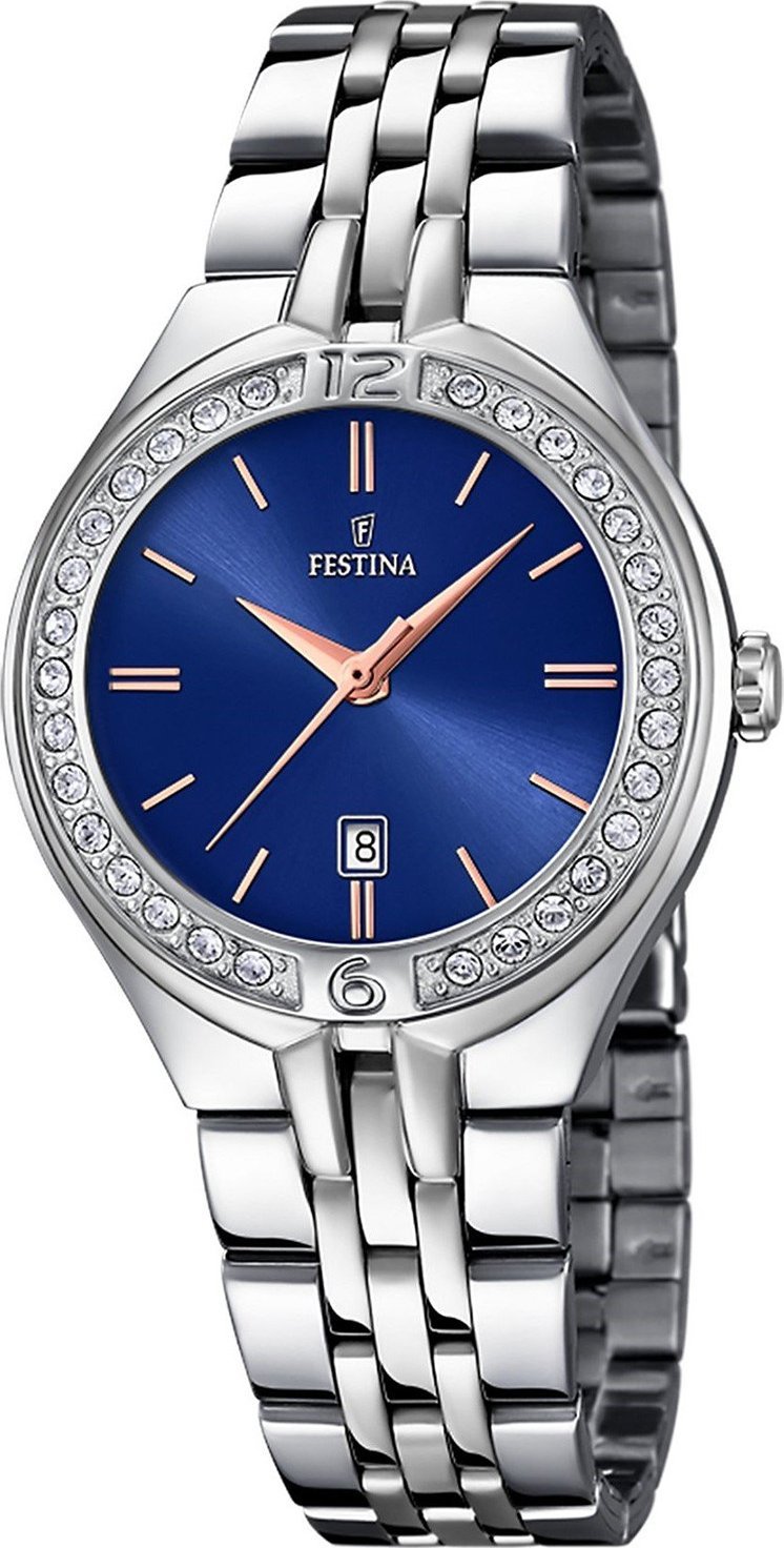 Zegarek Festina Zegarek damski Festina F16867-5 srebrny