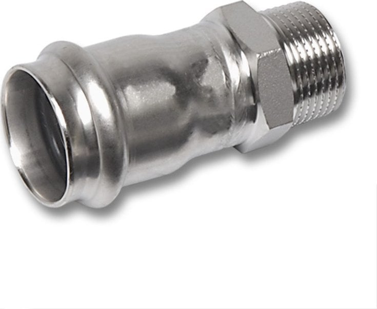 SANHA Złączka SANHA-NIROSAN-Stahl szlachetna przejścowa d18x1/2 GZSANHA