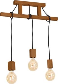 Lampa wisząca Milagro JACK industrial venge (MLP4357)