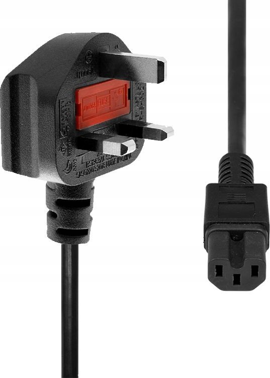 Kabel zasilający ProXtend Power Cord UK to C15 2M Black