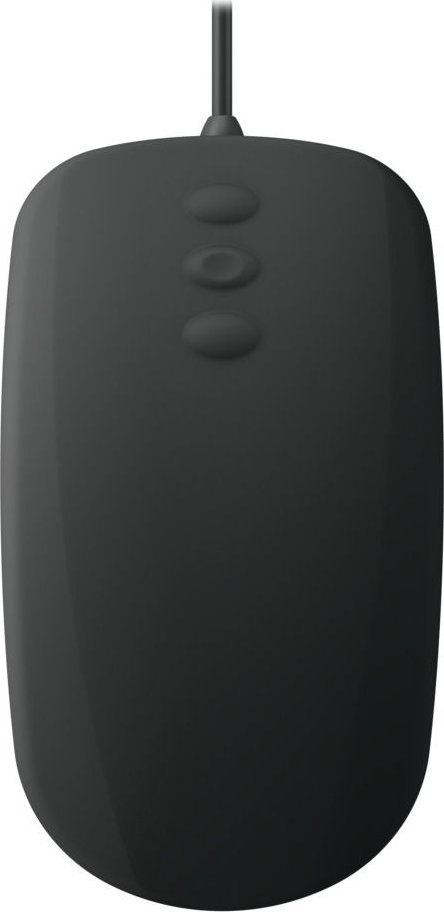 Mysz Cherry CHERRY Mouse AK-PMH3 Medical 3-Button Scroll corded sealed black IP68 kabelgebunden, 3-Button-Scroll-Steuerung, IP68