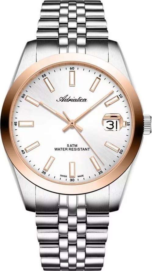 Zegarek męski Adriatica A1299.R113Q srebrny