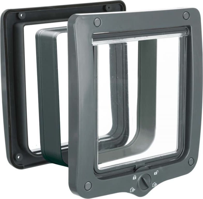 Trixie Drzwiczki dla kota XXL szare