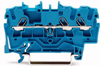 Wago Złączka szynowa 3-przewodowa 1,5mm2 niebieska TOPJOBS (2001-1304)