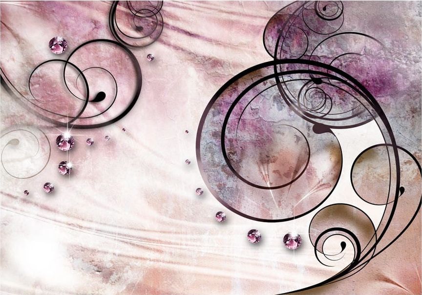 DecoNest Fototapeta - Różowa rapsodia - 400X280