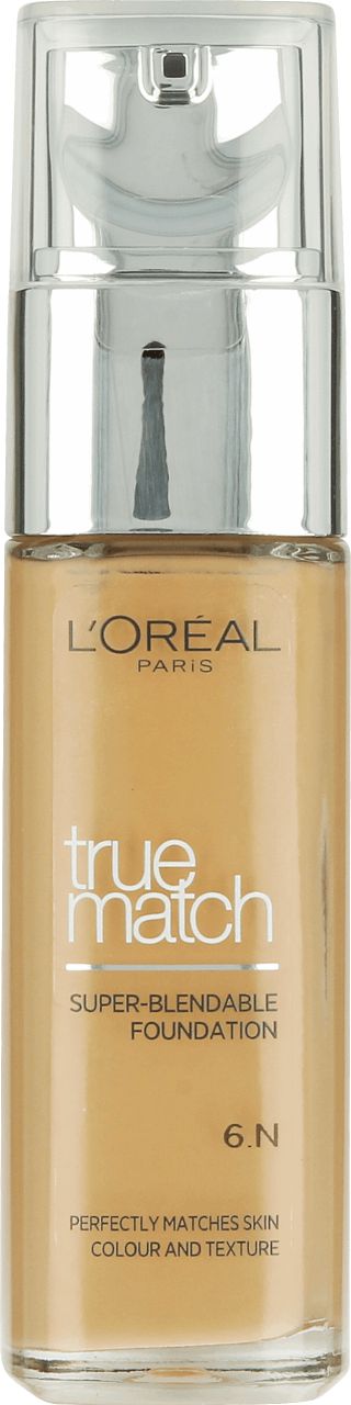 L’Oreal Paris True Match Super Blendable Foundation N6 Honey 30ml