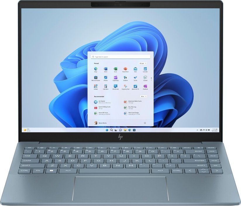 Laptop HP Pavilion Plus 14-ew1044nw Ultra 5 125H / 16 GB / 512 GB / W11 / 120 Hz (A01F4EA)