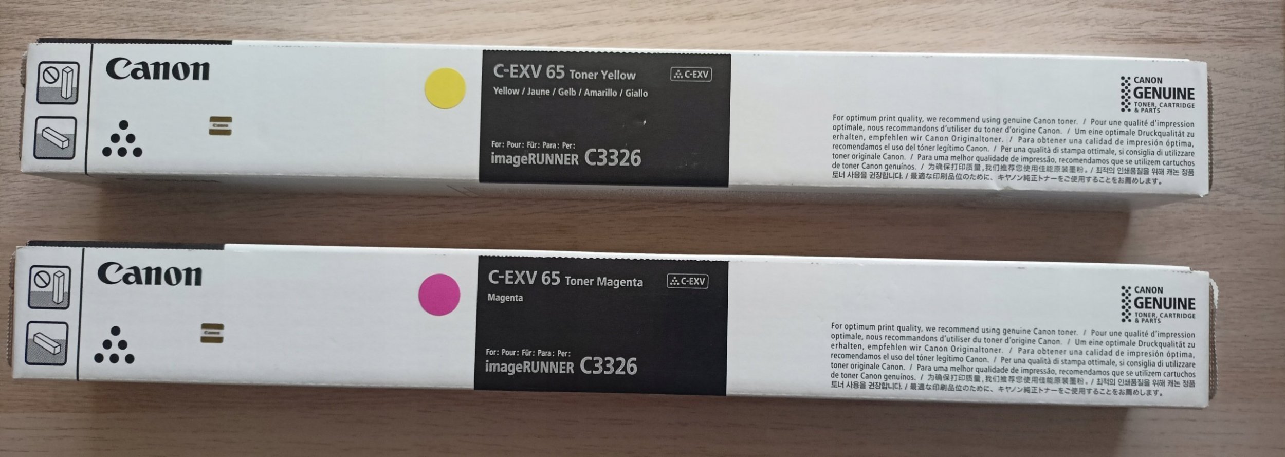 Toner Canon Canon Toner C-EXV 65 žlutý pro iR C3326i (11 000 str.)