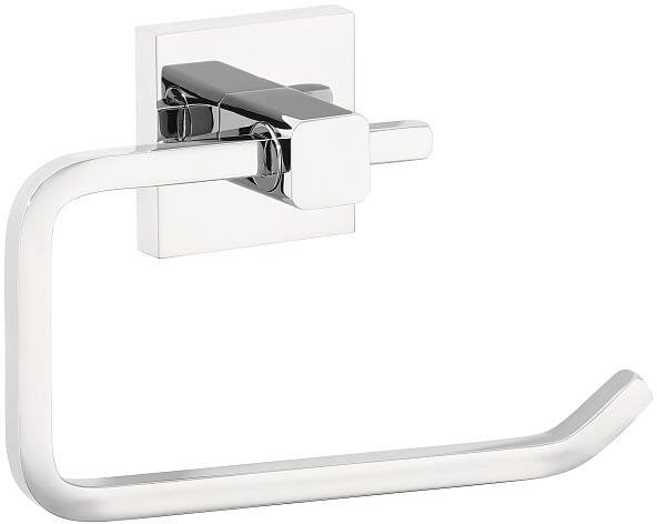 tesa Deluxxe Toilettenrollenhalter ohne Deckel silber