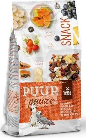 Witte Molen Witte Molen Puur Przysmak Dla Papug Muesli Owoce 750g