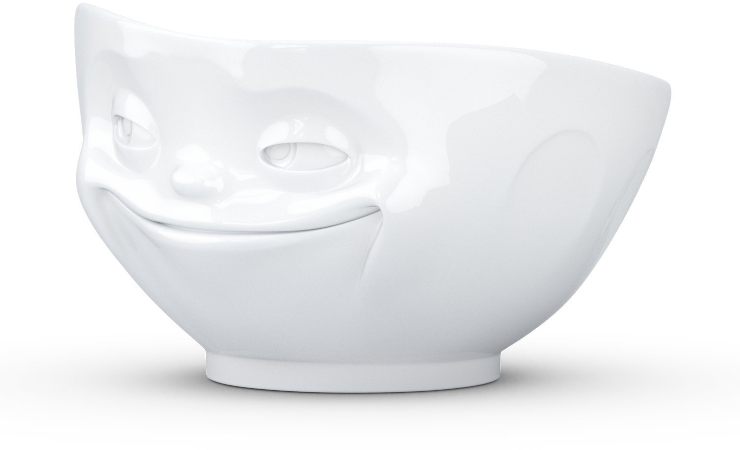 FIFTYEIGHT Schale 500ml - Grinsend weiß