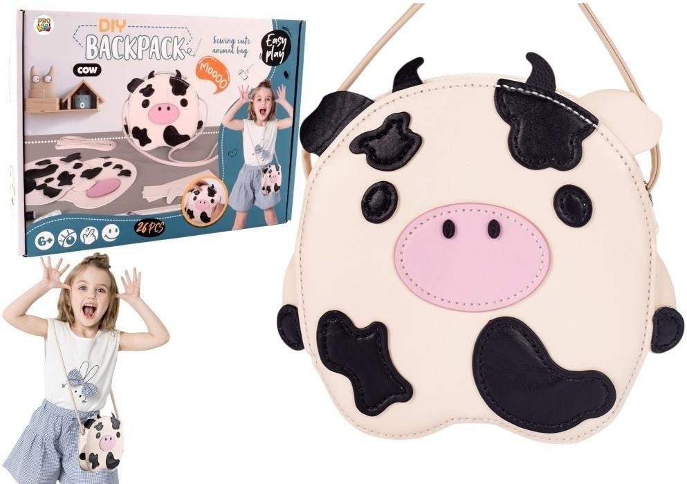 Plecak twórczy torebka Krówka
