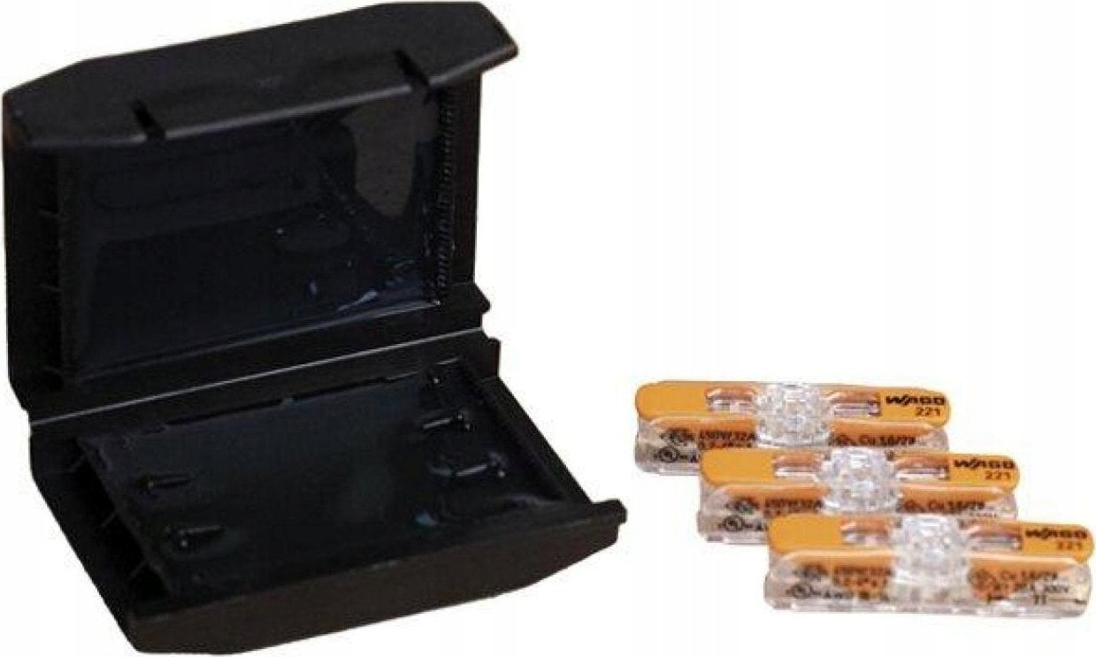 Cellpack Puszka żelowa Cellpack Easy-Protect Inline 3/4 ze złączkami Wago-Compact 0,2-4 mm2 449750