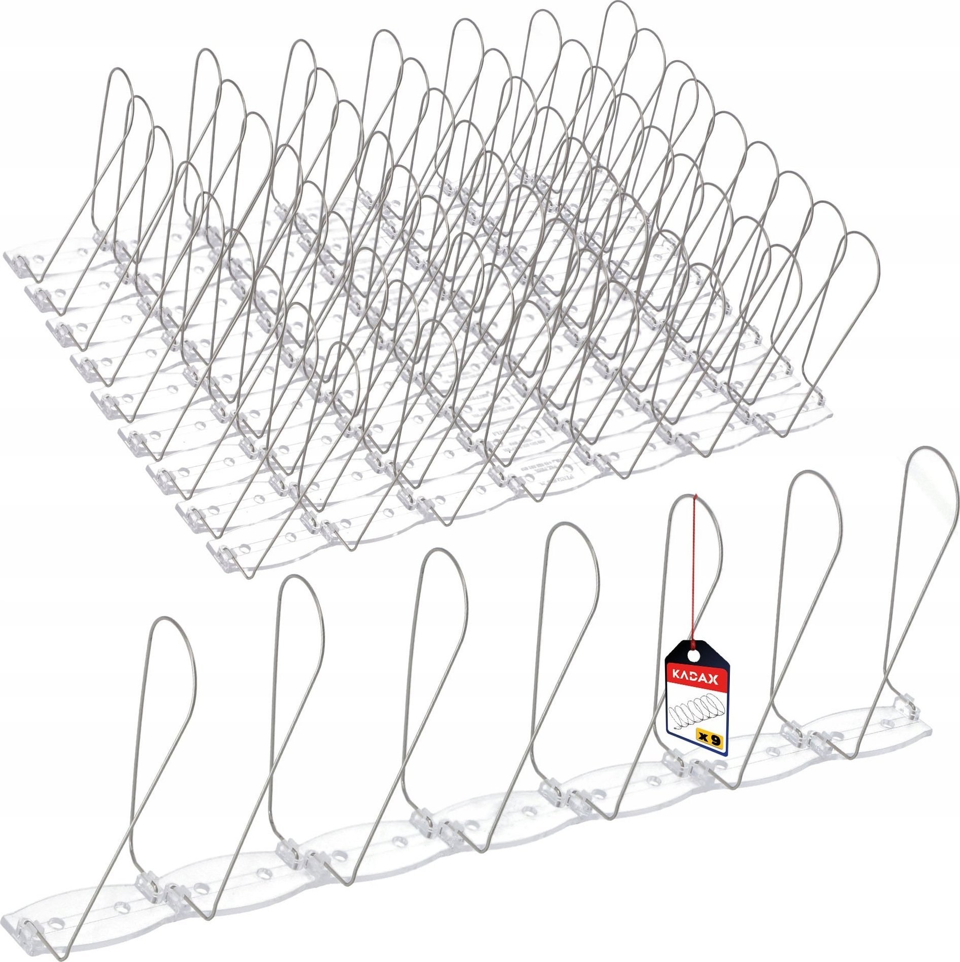 Kadax Spirale Na Ptaki Gołębie Odstraszacz 3 m 9 szt