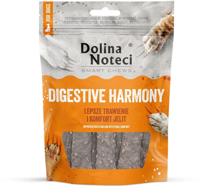 Dolina Noteci Smart Chews Digestive Harmony Gryzaki funkcjonalne dla psa wspierające trawienie 7 szt.