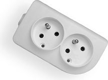 Elgotech Rozgałęźnik do przedłużacza 2-gniazda GN-20