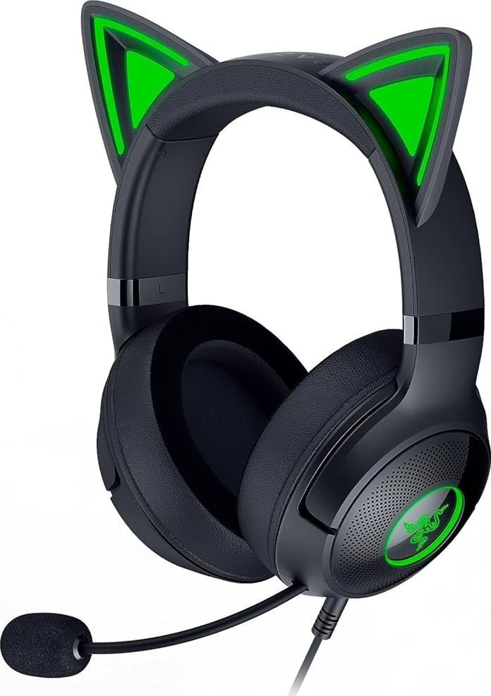 Słuchawki Razer Kraken Kitty V2 Czarne (RZ04-04730100-R3M1)
