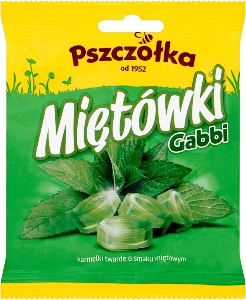 Pszczółka Pszczółka Cukierki gabbi miętówki 90 g