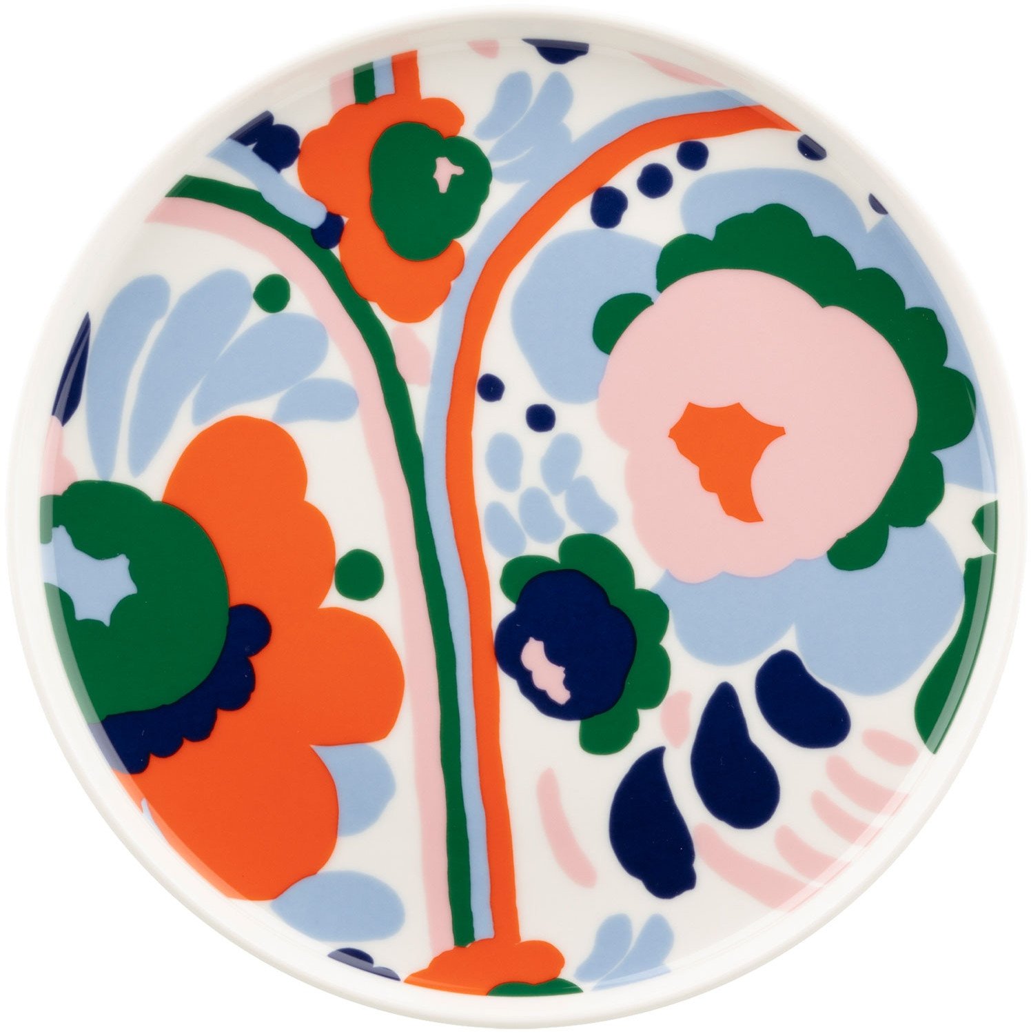 Marimekko Oiva Karuselli lėkštė, 20 cm