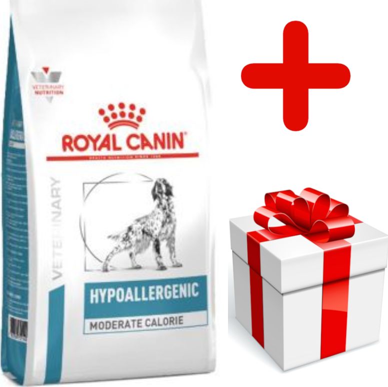 Royal Canin ROYAL CANIN Hypoallergenic Moderate Calorie HME23 7kg + niespodzianka dla psa GRATIS!