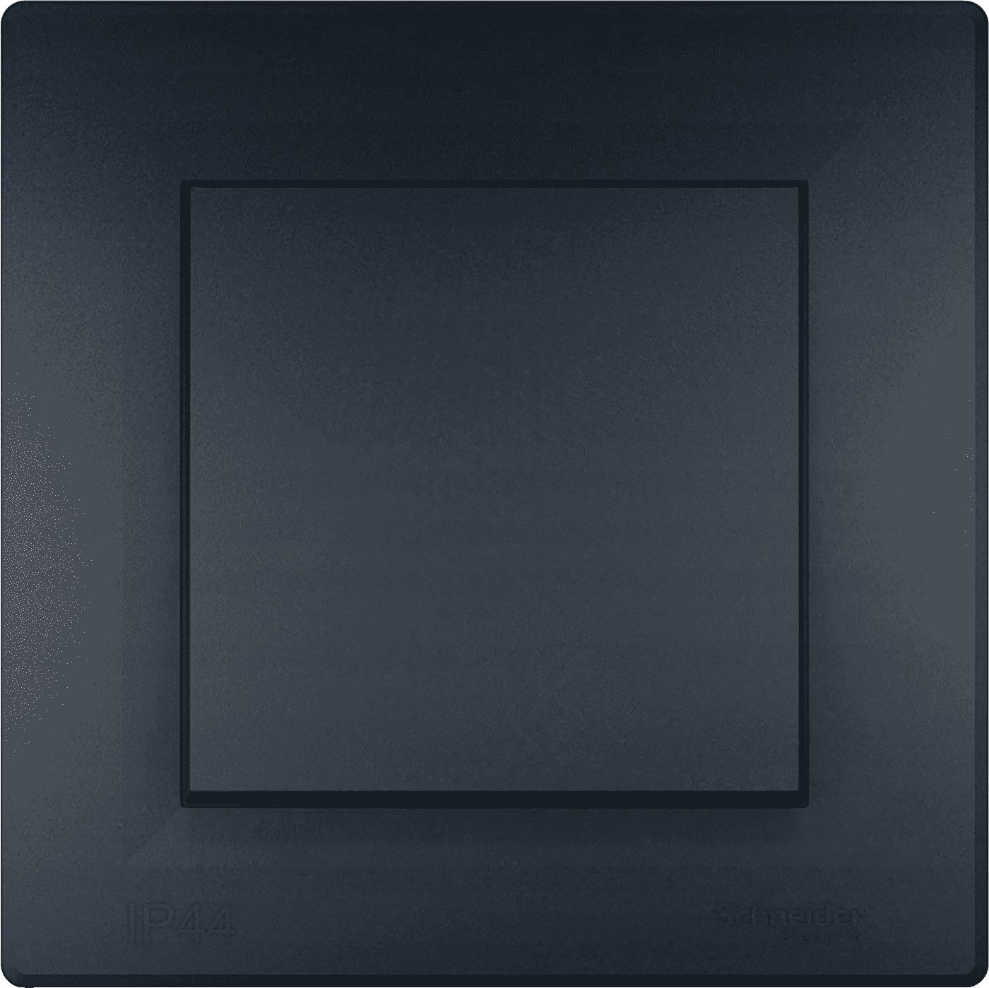 Schneider Electric Łącznik schodowy Asfora IP44 z ramką antracyt (EPH0400471)