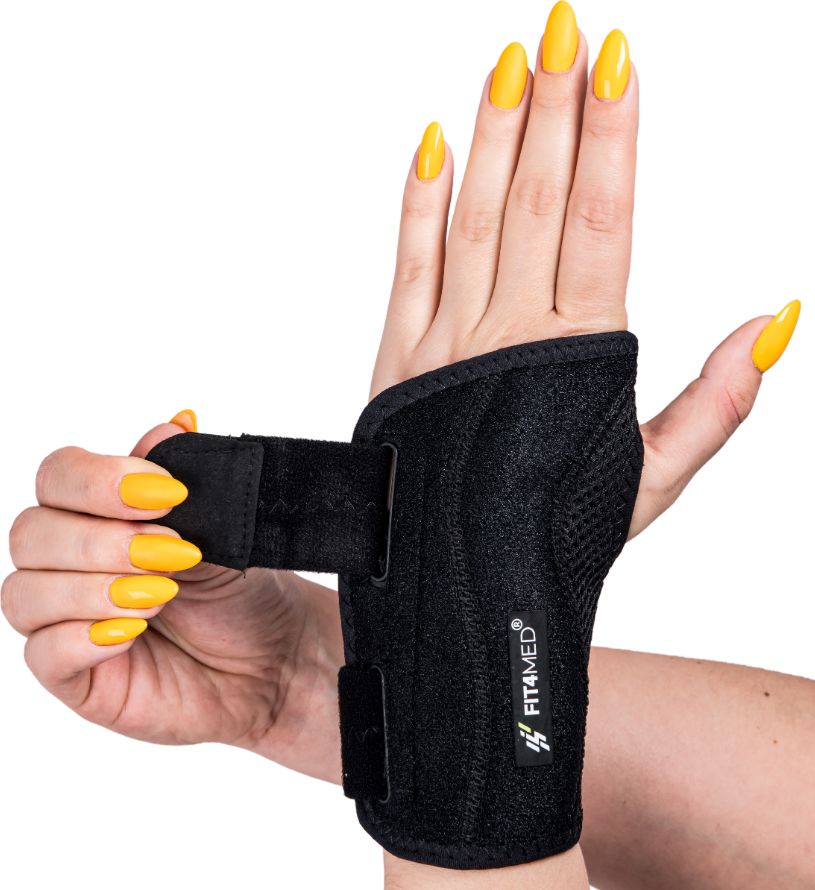 Fit4Med Neoprenowy Stabilizator Opaska Nadgarstka 2 Szyny