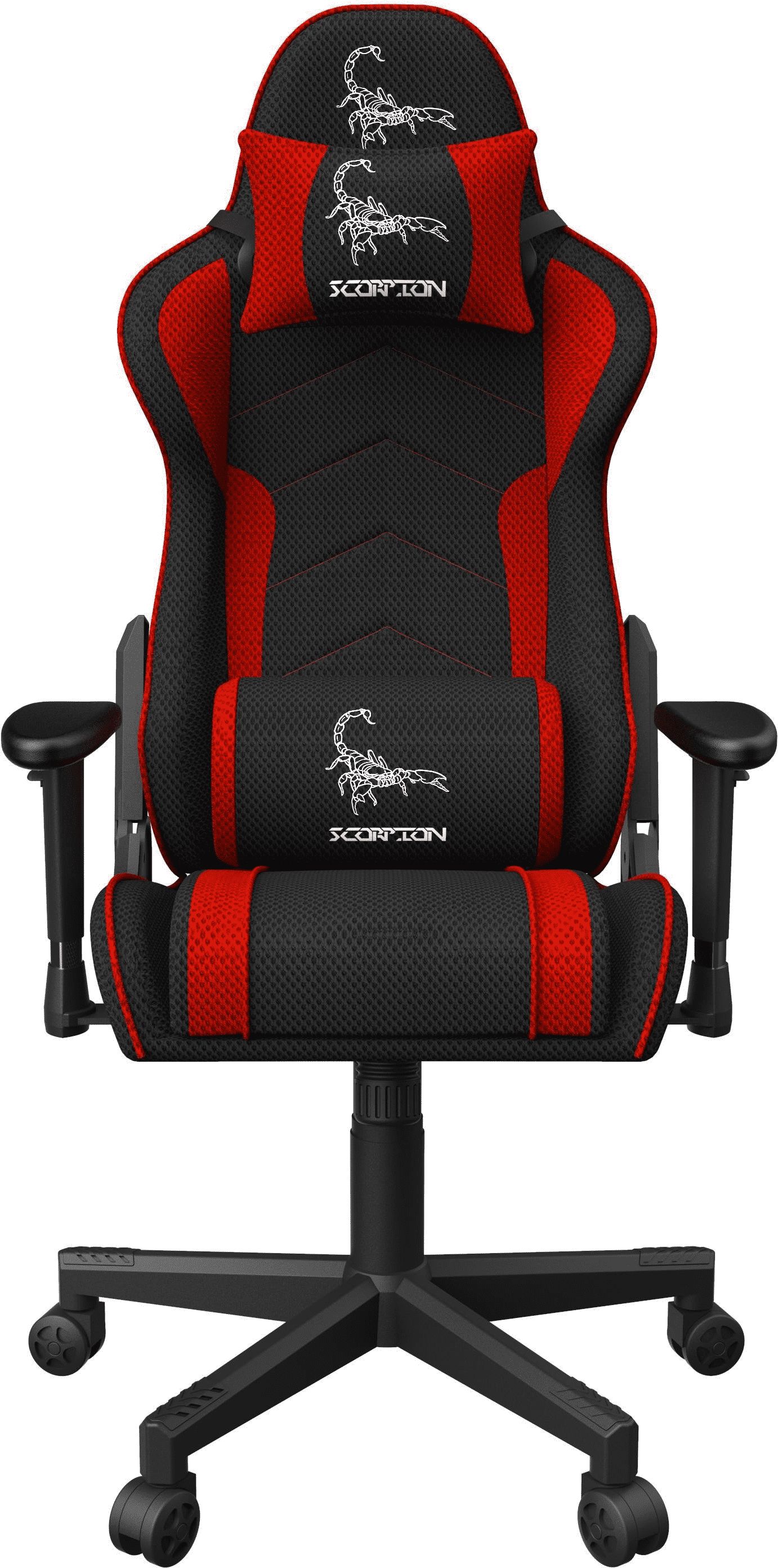 Fotel Gembird Scorpion czarno-czerwony