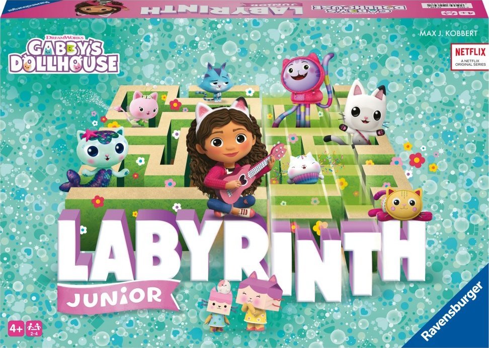 Ravensburger Gra planszowa Labyrinth Junior - Koci domek Gabi