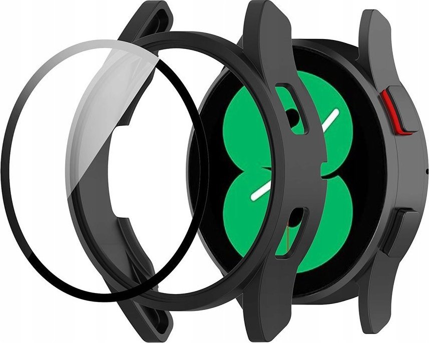 Etui Case Szkło 2W1 do Samsung Galaxy Watch 4 40mm