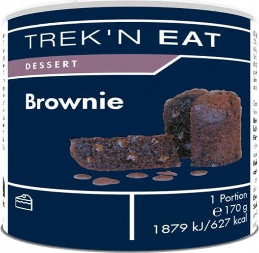Trek N Eat Ciasto Brownie 17g [Brownie in can]