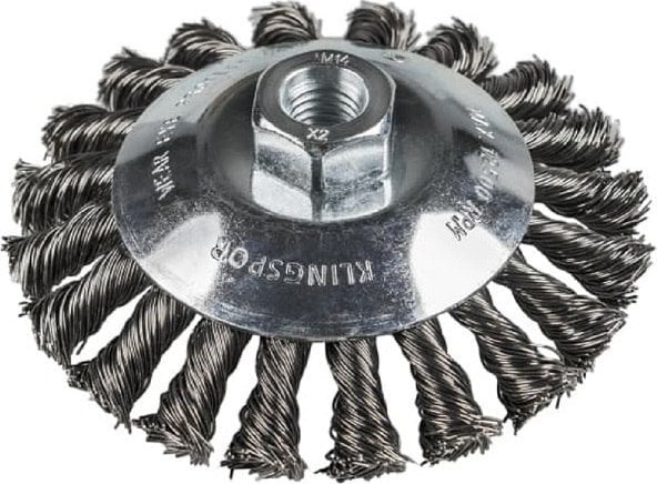 Klingspor K.SZCZOTKA STOŻKOWA 115mm M14 BK600Z DRUT SKRĘCANY