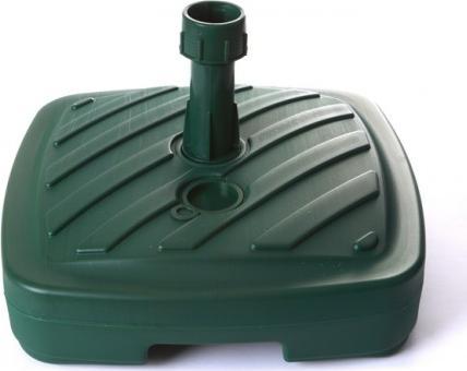 Ołer Garden Stojak pod parasol ogrodowy zielony leśny 40x40x10 cm