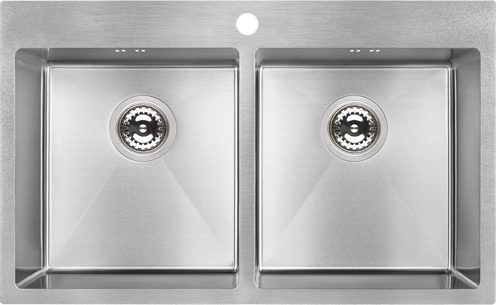 Zlewozmywak Laveo LAVEO Marmara - zlewozmywak 2-komorowy