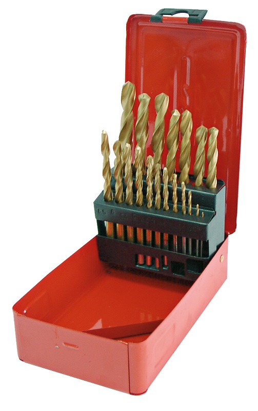 Wiertło Mega do metalu tytanowe walcowe 1,5 2 7 4,5 4 5,5 5 1 3 2,5 3,5 6 10 6,5 7,5 8 8,5 9 9,5mm zestaw (26719)