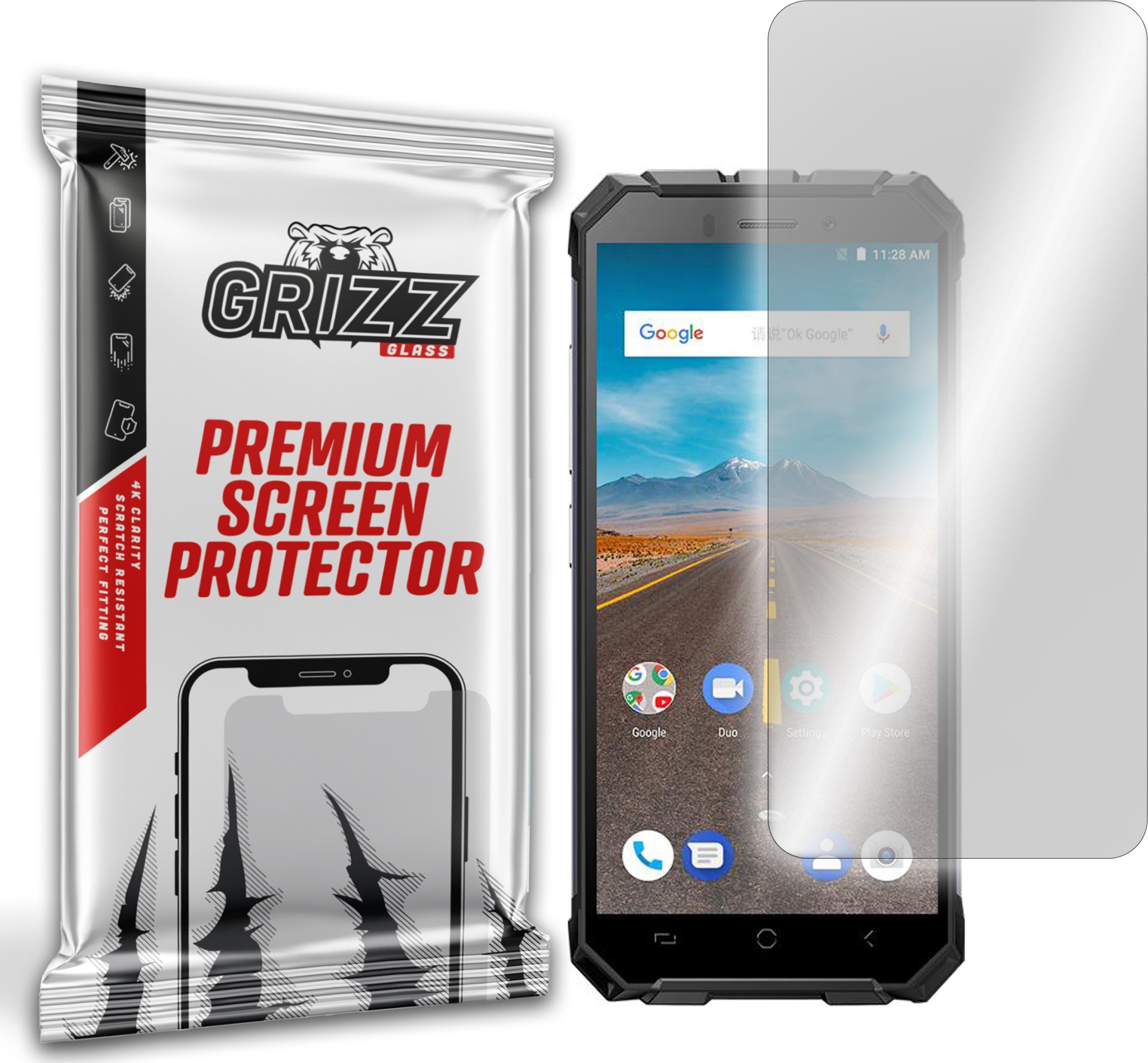 GrizzGlass Szkło hybrydowe Grizz Ulefone Armor X2